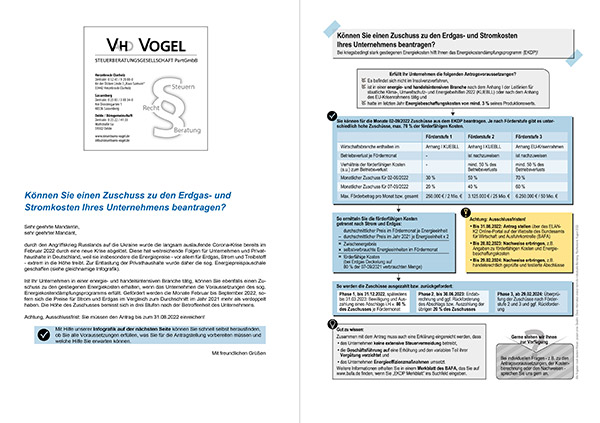 INFO-GRAFIKEN - VAHD Vogel Steuerberatungsgesellschaft PartGmbB in 33442 Herzebrock-Clarholz